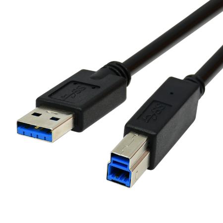 LCCPUSB3AMBMBK-2M USB3.0打印线/USB/AM-BM/黑色/2M