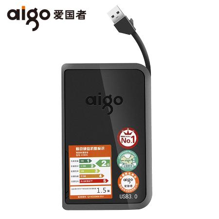爱国者（aigo） HD806 移动硬盘1T