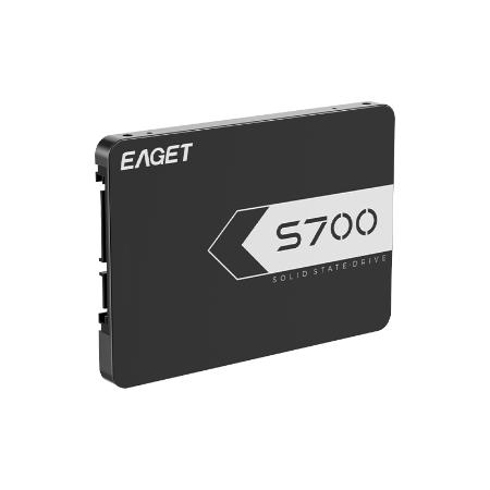 忆捷（EAGET）固态硬盘S700 2.5寸SATA3高速DIY装机金属外壳兼容性更强读写高品质稳定256G